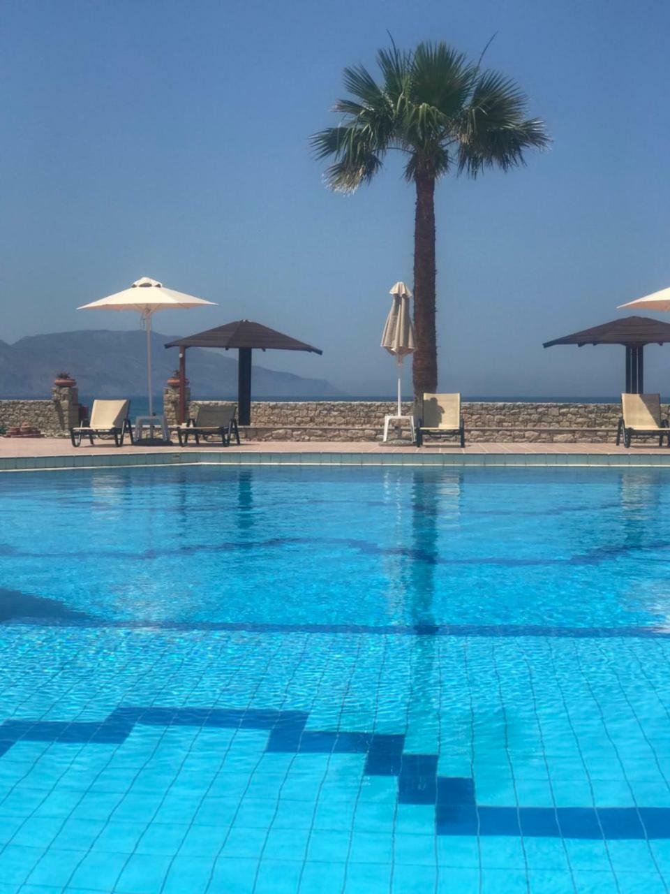 Hotel Aquamar Beach Kournás Exteriér fotografie