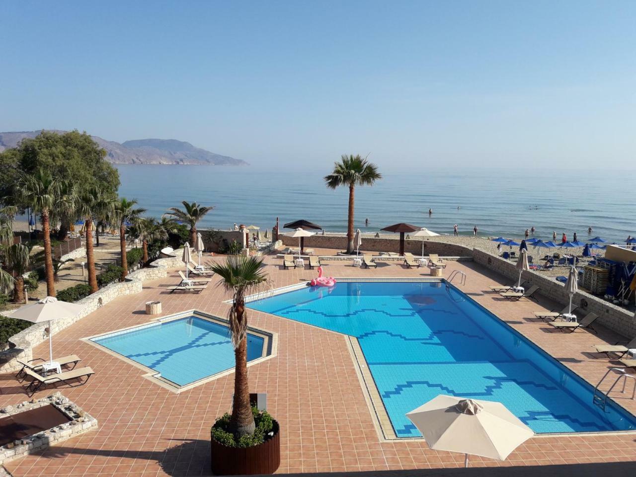 Hotel Aquamar Beach Kournás Exteriér fotografie