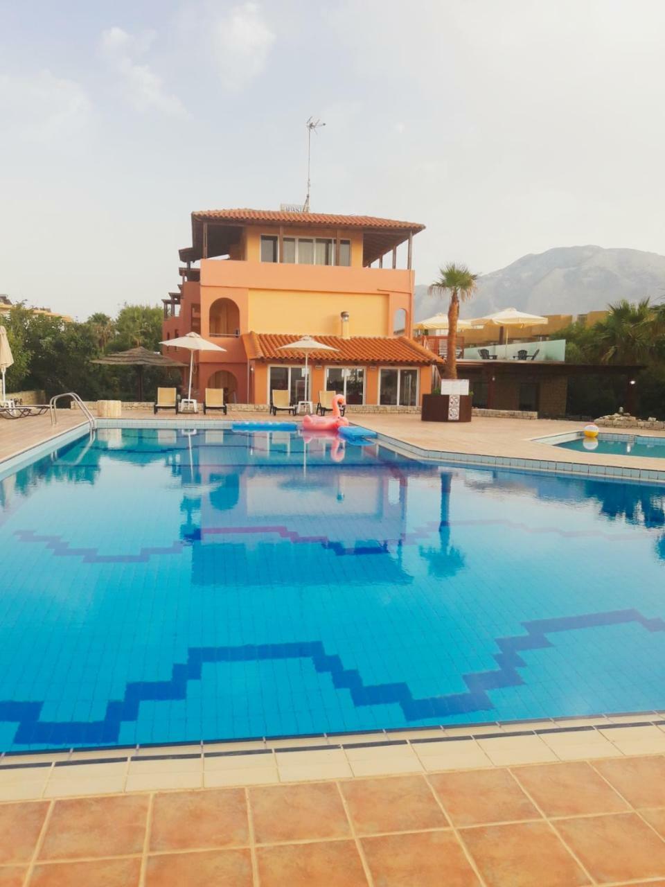 Hotel Aquamar Beach Kournás Exteriér fotografie