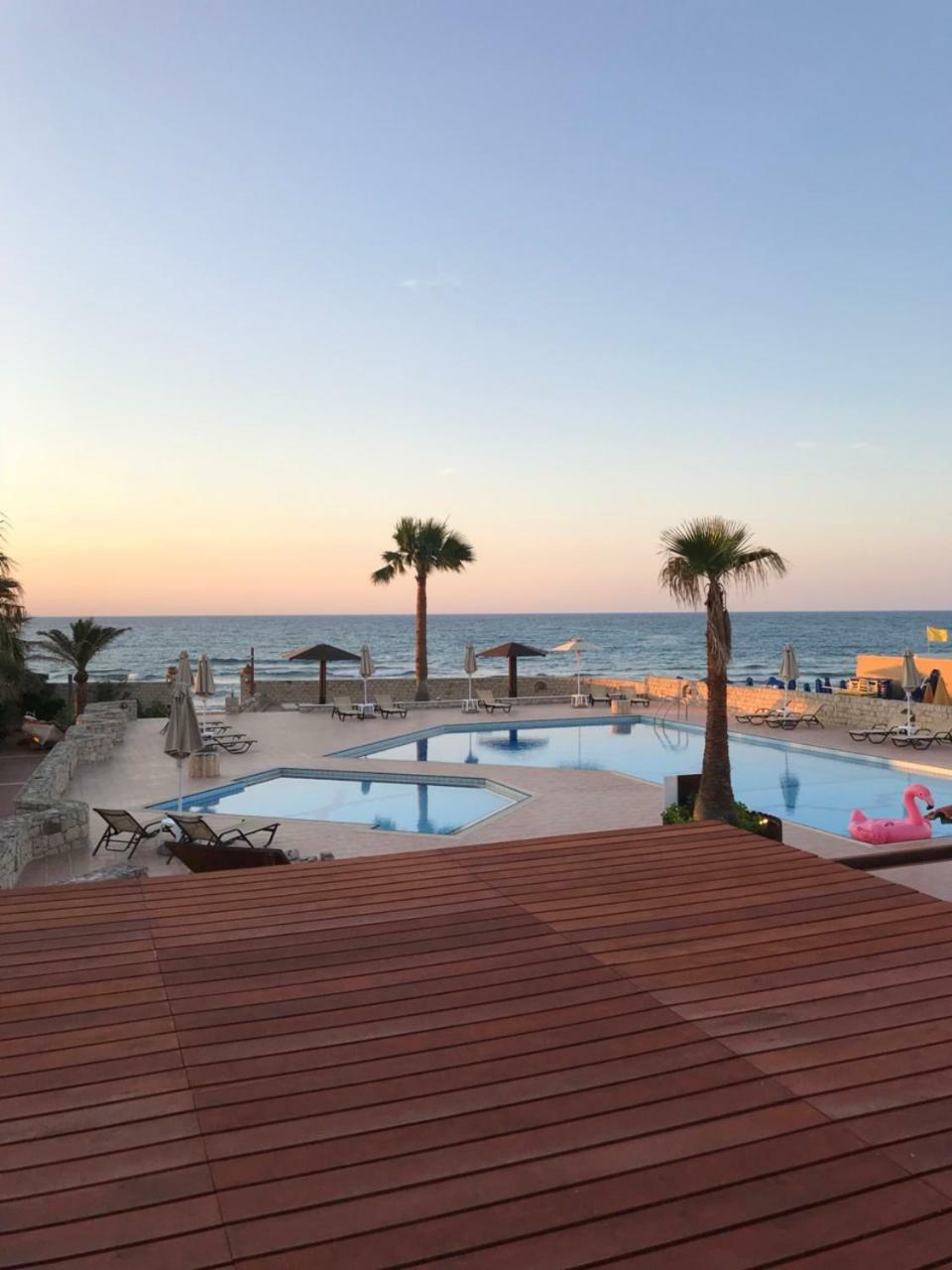 Hotel Aquamar Beach Kournás Exteriér fotografie
